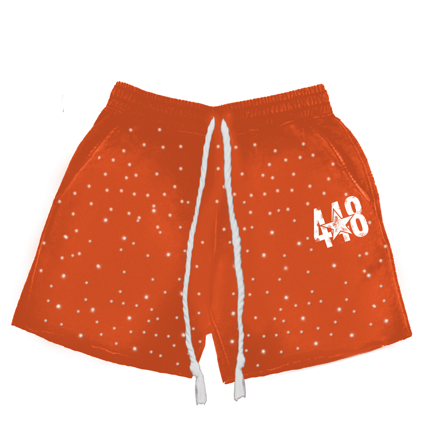Rhinestone Flare sleeve Short set