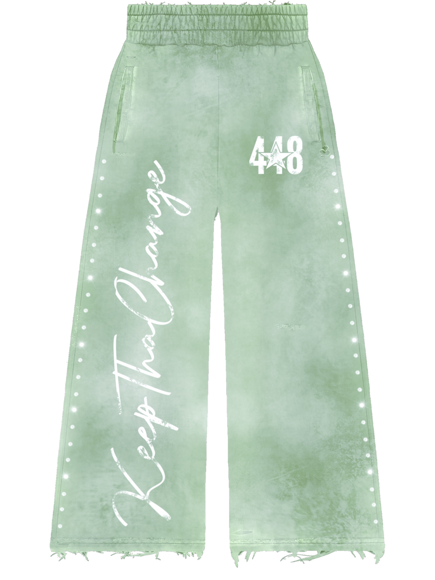 448 vintage green set